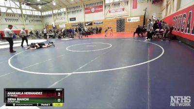 140 (142) Quarterfinal - Anakarla Hernandez, St Helena vs Siena Bianchi, Stuart Hall