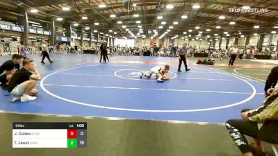 90 lbs Rr Rnd 1 - Jacobi Cobbs, Forge Skelly/Oberly vs Thomas Jaust, Iron Horse Wrestling Club