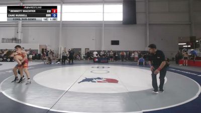 113 lbs Cons. Sub-semis - Bennett Wachter, Burnett Trained Wrestling vs Zane Russell, Beastmode Wrestling
