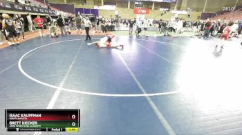 113 lbs Champ. Round 1 - Isaac Kauffman, South Dakota vs Brett Kiecker, JARO Wrestling Academy
