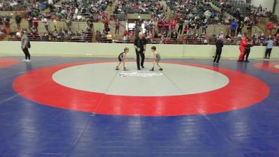 46 lbs Consi Of 8 #1 - River Shiver, Foundation Wrestling vs Clayton Tucker, Georgia