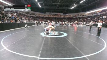 5A 126 lbs Quarterfinal - Josiah Neri, Rio Rancho vs Jabez Cruz, Cibola