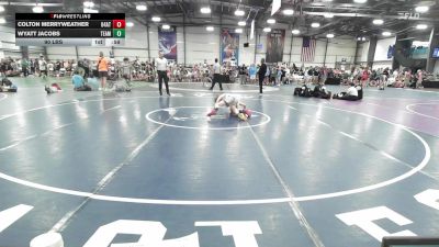 90 lbs Rr Rnd 3 - Colton Merryweather, 84 Athletes vs Wyatt Jacobs, Team RJN Green