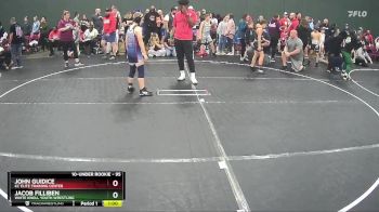 95 lbs Semifinal - Jacob Filliben, White Knoll Youth Wrestling vs John Guidice, KC Elite Training Center