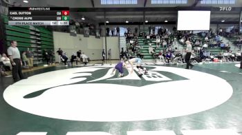 138 lbs 5th Place Match - Cross Alpe, Christian Brothers High vs Cael Dutton, Christian Brothers Academy