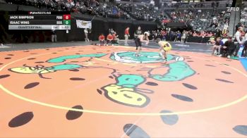 150-5A Quarterfinal - Isaac Wing, Boulder vs Jack Simpson, Ponderosa