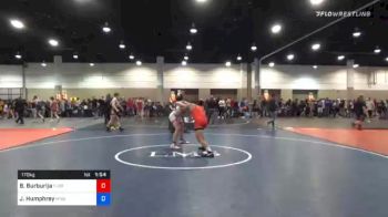 170 kg Quarterfinal - Brian Burburija, Florida vs James Humphrey, Missouri