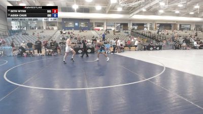 165 lbs Cons. Quarters - Seth Wynn, Salem Elite vs AIDEN CHUR, Granite Wrestling Club