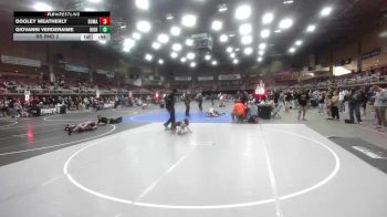 43 lbs Rr Rnd 2 - Dooley Weatherly, Dumas WC vs Giovanni Verderaime, High Elevation