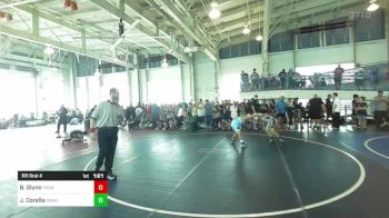 100 lbs Rr Rnd 4 - Beckett Allan Glynn, Thunder WC vs Jett Corella, Granite WC