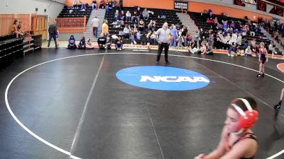 80 lbs Quarterfinal - Damiano Mckoy, Albert Gallitan vs Jaxon Pepper, Latrobe