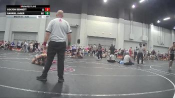 125 lbs Cons. Semi - Gabriel Jager, Project Destiny WC vs Colton Bennett, Guerrilla Wrestling Academy