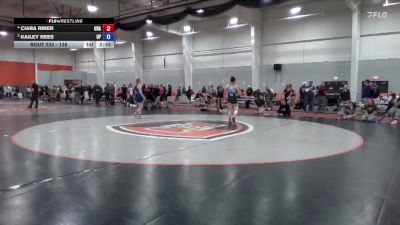 138 lbs 5th Place Match - Kailey Rees, Providence vs Ciara Riner, Unattached