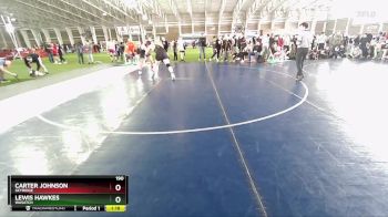 190 lbs Semifinal - Lewis Hawkes, Wasatch vs Carter Johnson, Skyridge