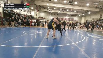 285 lbs Consi Of 4 - John Danick, Hanover vs Duante Gray, Nauset