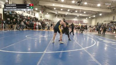 285 lbs Consi Of 4 - John Danick, Hanover vs Duante Gray, Nauset