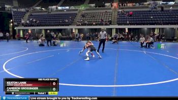 55 lbs 3rd Place Match - Cameron Grossinger, No Nonsense vs Keaton Lanik, Summit Wrestling Academy