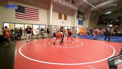 155 lbs Consolation - Caleb Sickler, Skiatook JH Wrestling vs Jeffrey Bennett, Sperry Wrestling Club