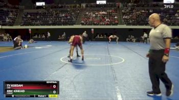 149 lbs Semifinal - Eric Kinkaid, Loras vs Ty Koedam, Coe