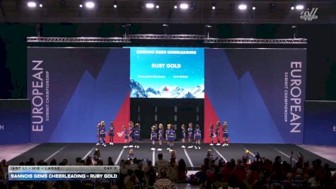 SANNOIS GEMS CHEERLEADING - RUBY GOLD [2026 IASF L1 - U12 - Large Day 2] 2026 The European Summit