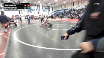 132 lbs 5th Place Match - Demarcus Bailey, Lincoln vs Landon Bernal, Imperial
