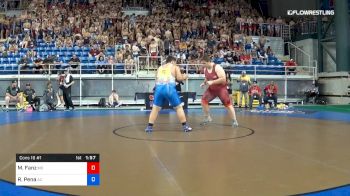 285 lbs Cons 16 #1 - Michael Fanz, Missouri vs Richie Pena, Arizona