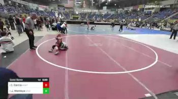 Consolation - Cruzaden Garcia, Montrose Elite vs Josephae Montoya, Dove Creek Bulldogs