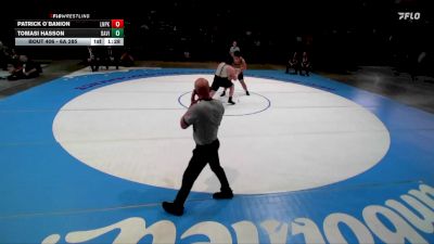 6A 285 lbs 1st Place Match - Tomasi Hasson, Davis vs Patrick O`Banion, Lone Peak