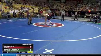 182 lbs Champ. Round 1 - Aidan Ivison, Richmond vs Anthony Braasch, Maplewood-Richmond Hts.