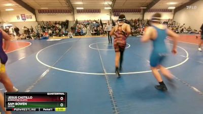 150C Quarterfinal - Jesus Castillo, Burns/Pine Bluffs vs Sam Bowen, Upton