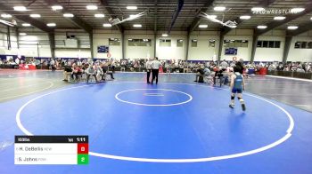 103 lbs Final - Hunter DeBellis, New Fairfield vs Solomon Johns, Fisheye