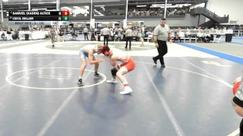 5 - 150 lbs 5th Place Match - Cecil Miller, First Colonial vs Samuel (kaden) Altice, Franklin County