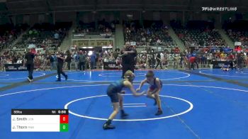 58 lbs Consolation - Jackson Smith, Moore Lions vs Jackson Thorn, PINnacle