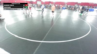132 lbs Round 2 (8 Team) - Samson Timlin, Reedsburg vs Jake Buss, Weyauwega-Fremont