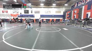 190 lbs Semifinal - Graesyn Lee, Ventura vs Sara Ayala, Mountain View