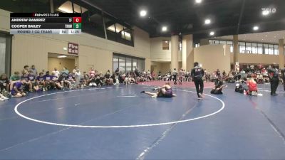 144 lbs Round 1 (32 Team) - Andrew Ramirez, The Factory Wrestling vs Cooper Bailey, Team Rich Habits White