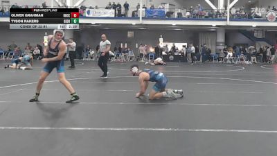 157 lbs Consi Of 32 #1 - Oliver Grahman, Bucknell - UnAttached vs Tyson Rakers, George Mason - UnAttached