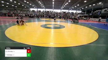 160 lbs Round Of 64 - Dakota Kinney, OH vs Tyler Kinsey, VA