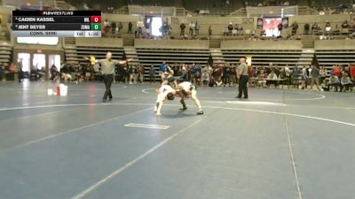 127 Championship Bracket Cons. Semi - Jent Beyer, Zumbrota-Mazeppa vs Caiden Kassel, Willmar