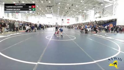 93 lbs Cons. Semi - Zander Selleck, Victor Wrestling Club vs Carter Gallagher, Baldwinsville Wrestling Club
