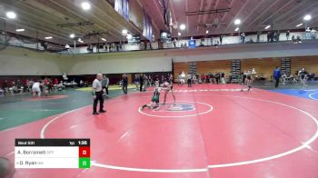 113 lbs Consi Of 8 #2 - Anthony Borrometi, St. Peter's Prep vs Devin Ryan, New Milford