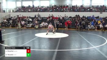 120 lbs Quarterfinal - Jacob Deysher, Brandywine Heights vs Steven Rosado, Eastern Lebanon County