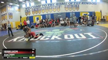 150 lbs Round 7 (8 Team) - George Castor, Lake Mary Militia WC vs Elias Twigg, Black Hive