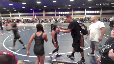 95 lbs Rr Rnd 2 - Lauren Lopez, Legacy WC vs Elianah Ruiz, Gold Rush Wr Ac