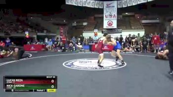 160 lbs Round 4 (16 Team) - Lucas Reza, OCWA vs Nick Garone, CVWA