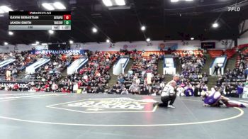 190 lbs Semifinals (8 Team) - Gavin Sebastian, Eaton Rapids vs Jaxon Smith, Three Rivers