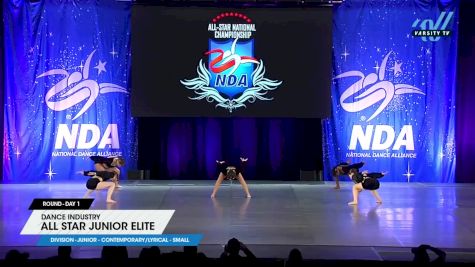 Dance Industry - All Star Junior Elite [2025 Junior - Contemporary/Lyrical - Small Day 1] 2025 NDA All-Star National Championship