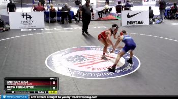 126 lbs Cons. Round 6 - Drew Perlmutter, LAWC vs Anthony Cruz, Mad Dawg Wrestling Club