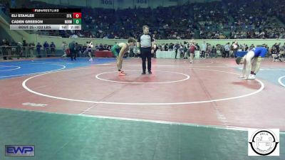 123 lbs Round Of 128 - Eli Stahler, Stillwater Wrestling vs Caden Greeson, Norman Grappling Club