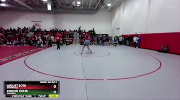 132 lbs Champ. Round 2 - August Soto, Broomfield vs Cooper Craze, Monarch